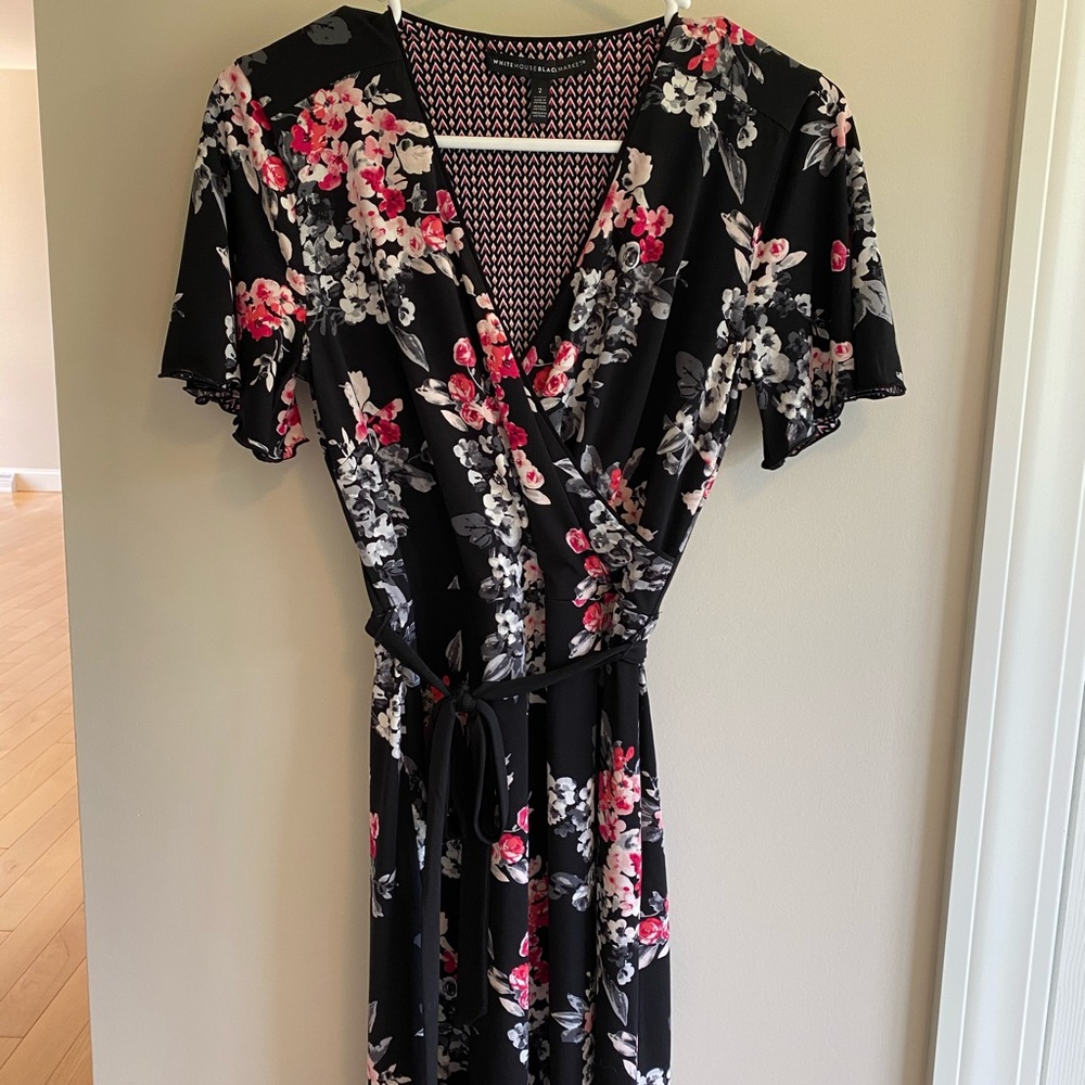 White House Black Market reversible wrap dress
